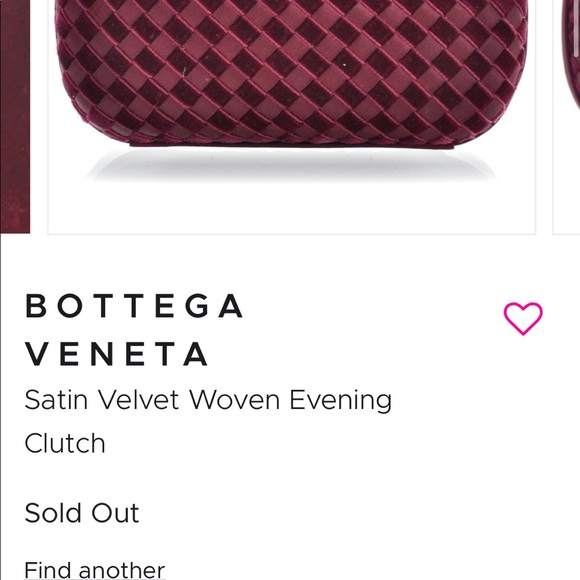 BOTTEGA VENETA ROYAL BLUE VELVET EVENING BAG - I’m moving make me an offer!!! - Picture 8 of 8